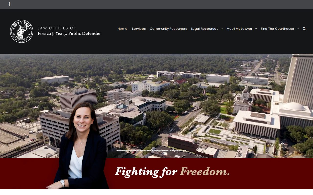 Public Defender for Florida's Second Judicial Circuit website
